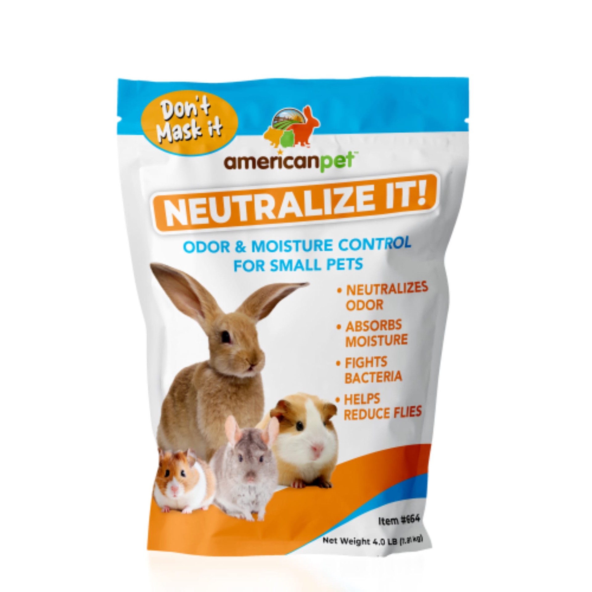 slide 1 of 1, American Pet Neutralize It! For Small Pet, 4 lbs., 4 lb; 9 ct