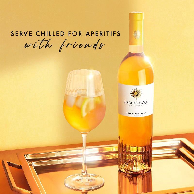slide 4 of 4, Gerard Bertrand Orange Gold Wine 750 ml, 750 mL