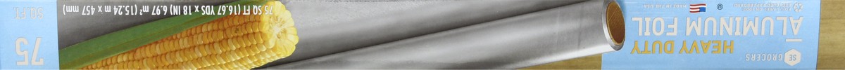 slide 9 of 11, SE Grocers Hvy Dty Alum Foil, 75 sq ft