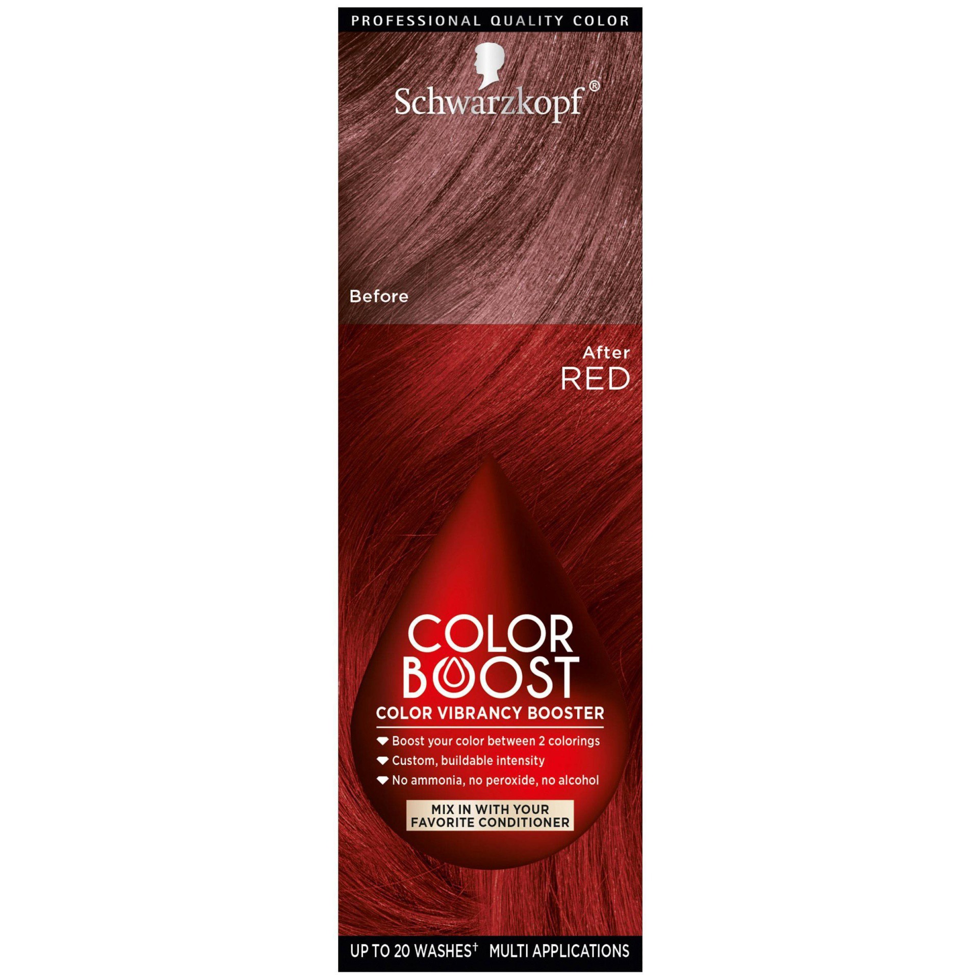 slide 1 of 9, Schwarzkopf Color Boost Vibrancy Booster - Red - 1 fl oz, 1 fl oz