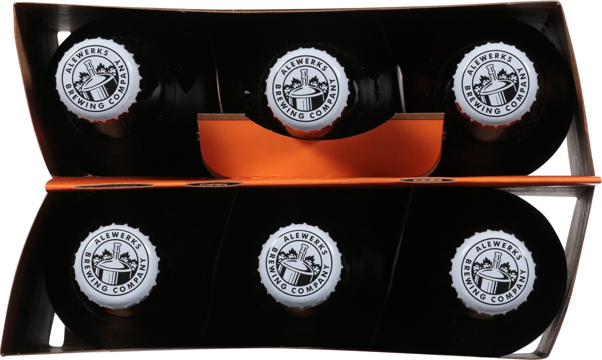 slide 5 of 9, Alewerks Brewing Seasonal Selection Pumpkin Beer 6 - 12 oz Bottles, 6 ct; 12 oz