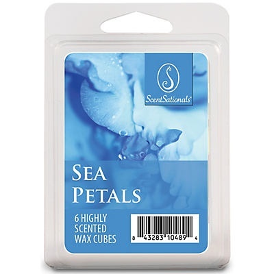 slide 1 of 1, ScentSationals Sea Petals Wax Cubes, 2 oz