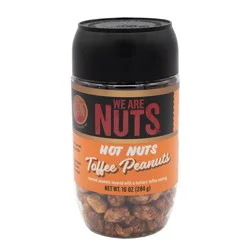 We Are Nuts Hot Nuts Toffee Peanuts