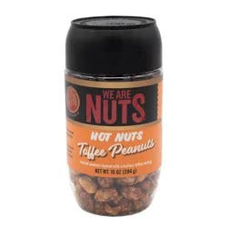 We Are Nuts Hot Nuts Toffee Peanuts