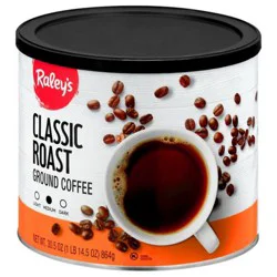 Raley's Ground Coffee Classic Roast 30.5 Oz