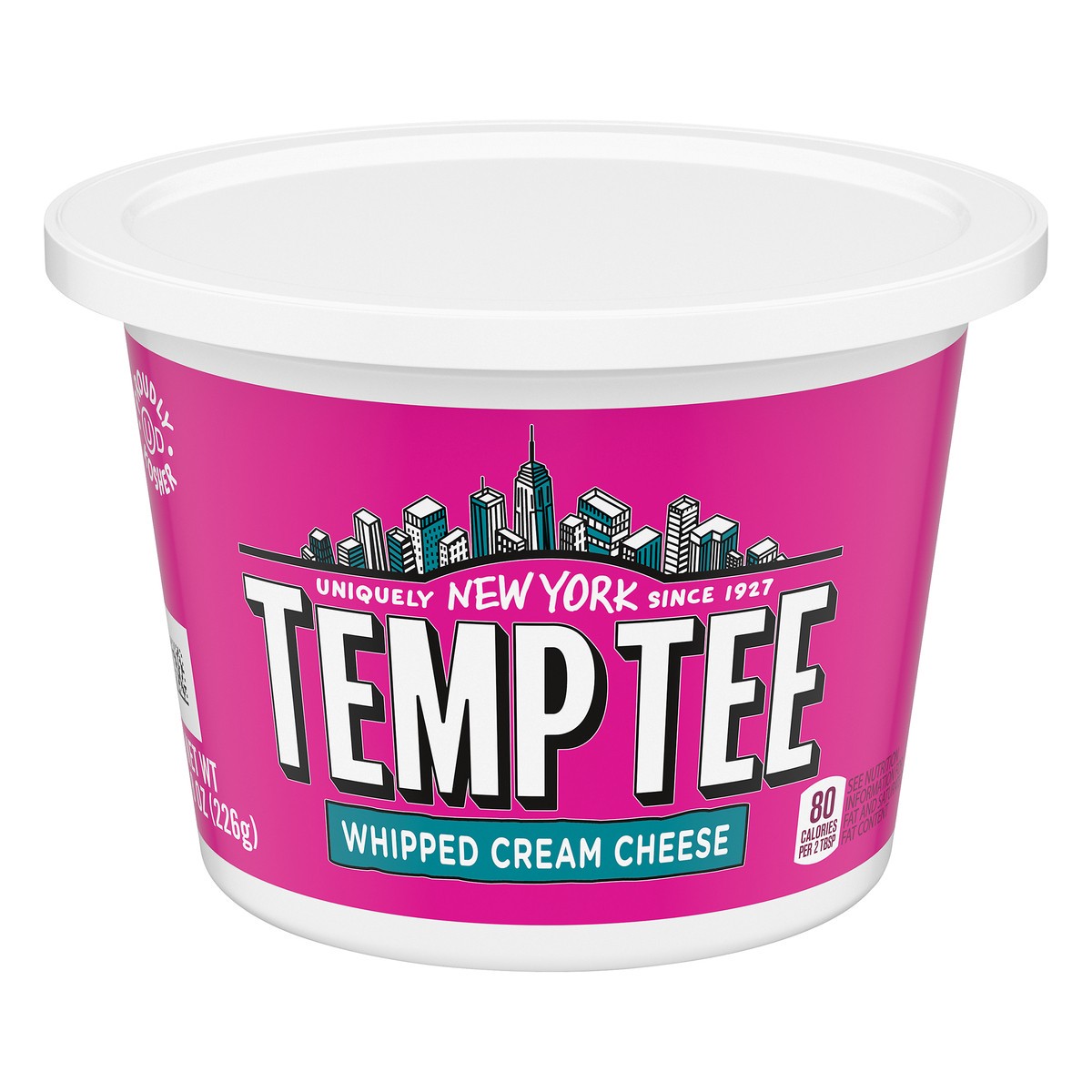 slide 13 of 14, Temp Tee Whipped Cream Cheese, 8 oz Tub, 8 oz