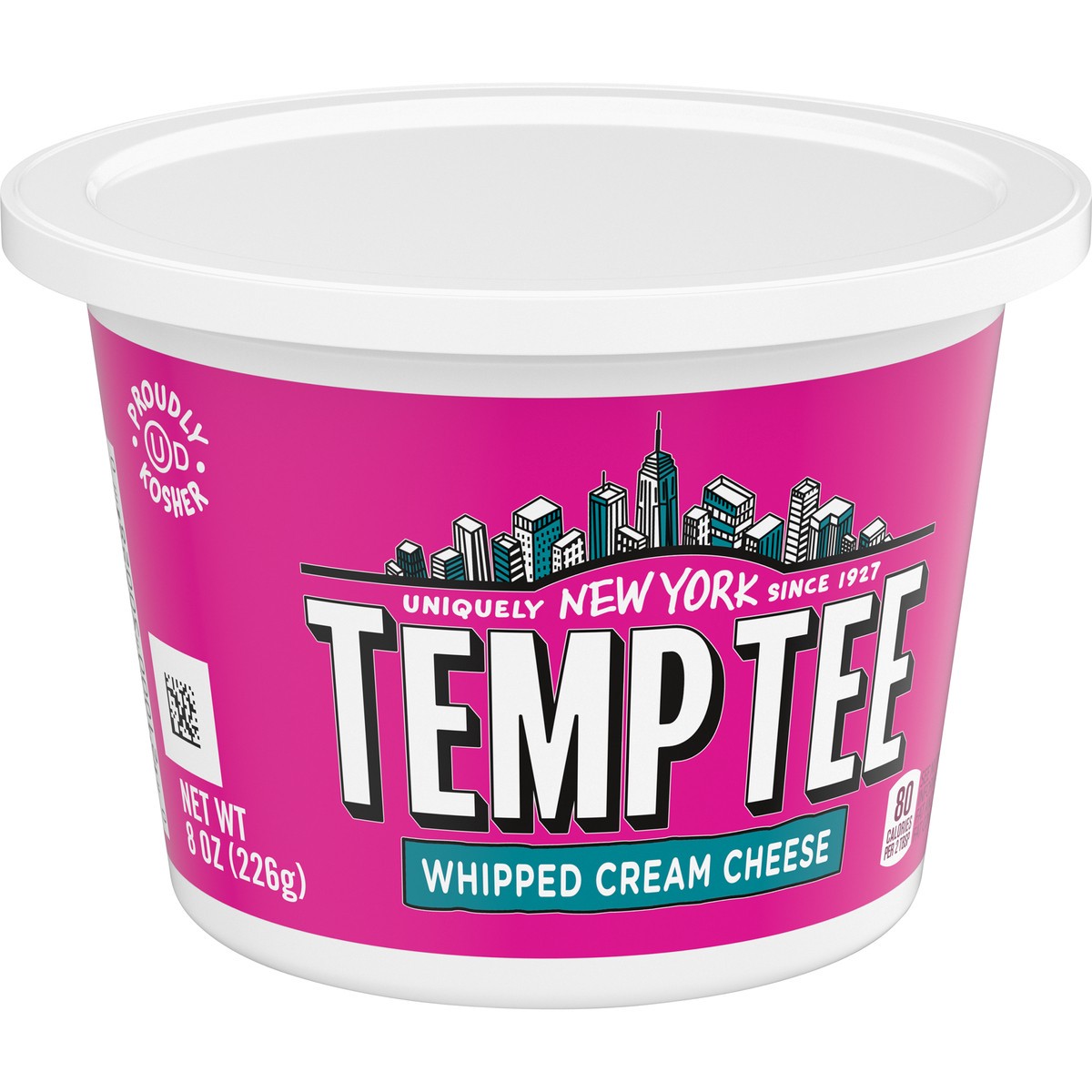 slide 5 of 14, Temp Tee Whipped Cream Cheese, 8 oz Tub, 8 oz
