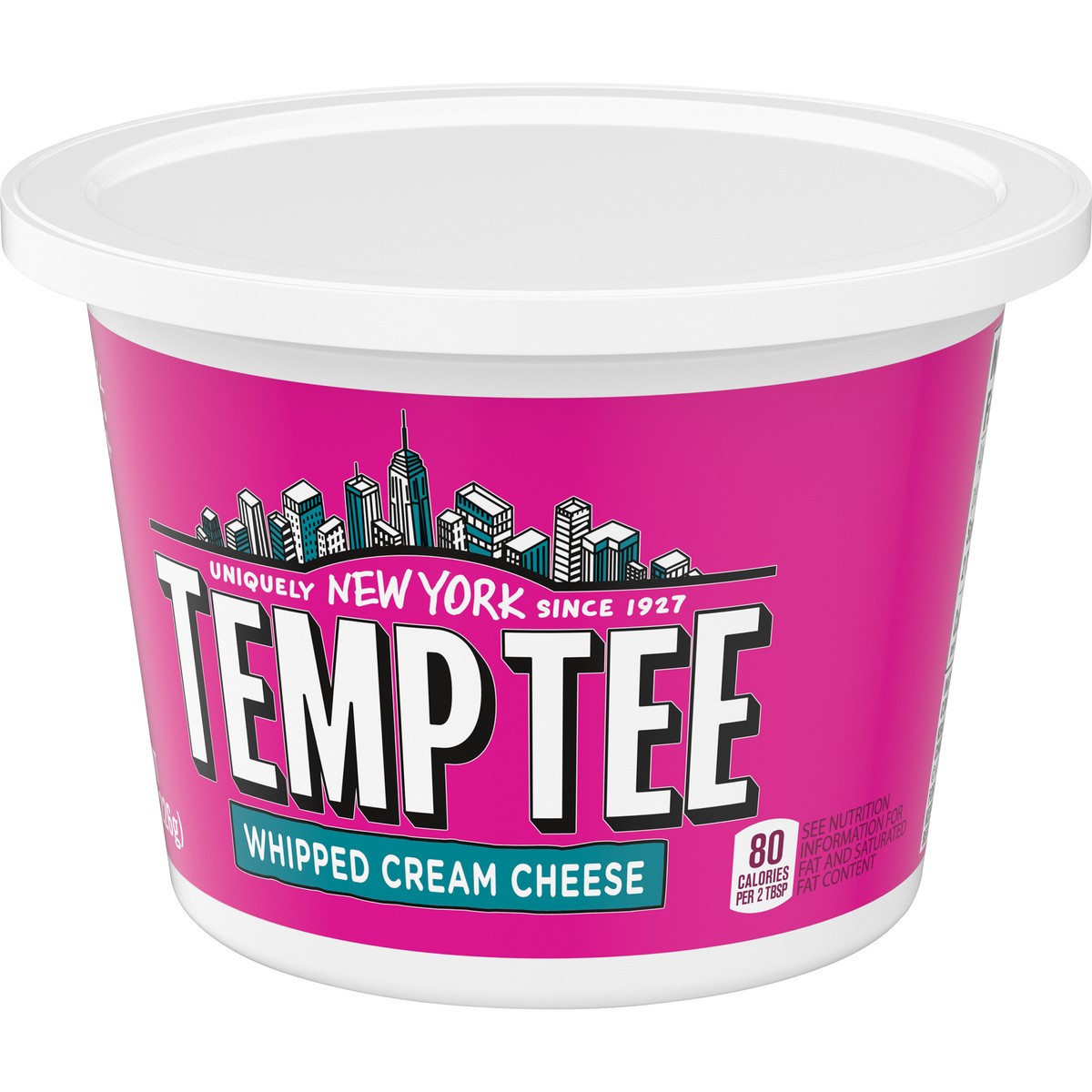 slide 6 of 14, Temp Tee Whipped Cream Cheese, 8 oz Tub, 8 oz