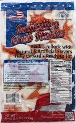 Great American Seafood Crab Flakes 40 oz