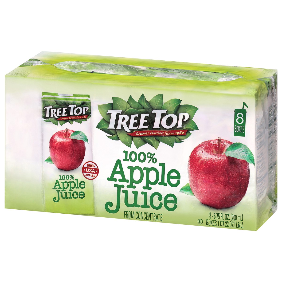 slide 5 of 13, Tree Top 100% Apple Juice from Concentrate - 8 ct, 8 ct