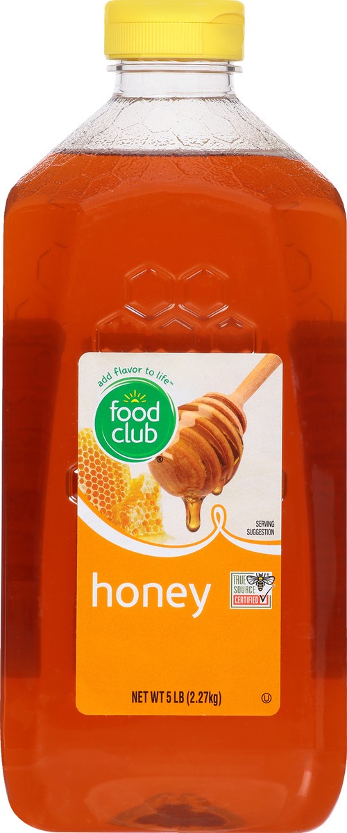 slide 9 of 10, Food Club U.s. Grade A Honey, 80 oz