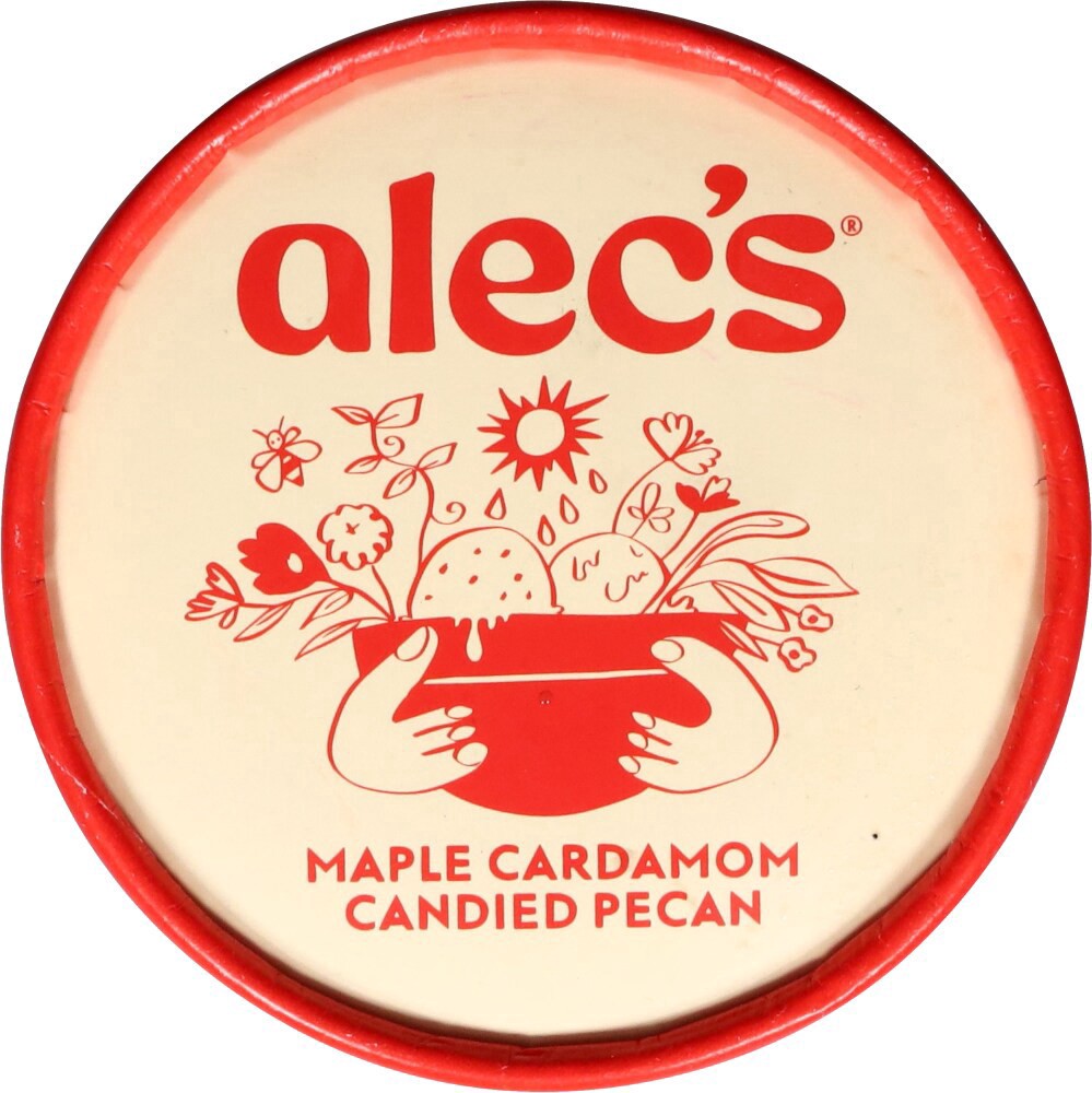 slide 3 of 5, Alec's Maple Cardamom Cand Pecan Ice, 14 oz