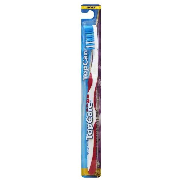 slide 1 of 2, TopCare Top Care Angle Edge Toothbrush, 1 ct