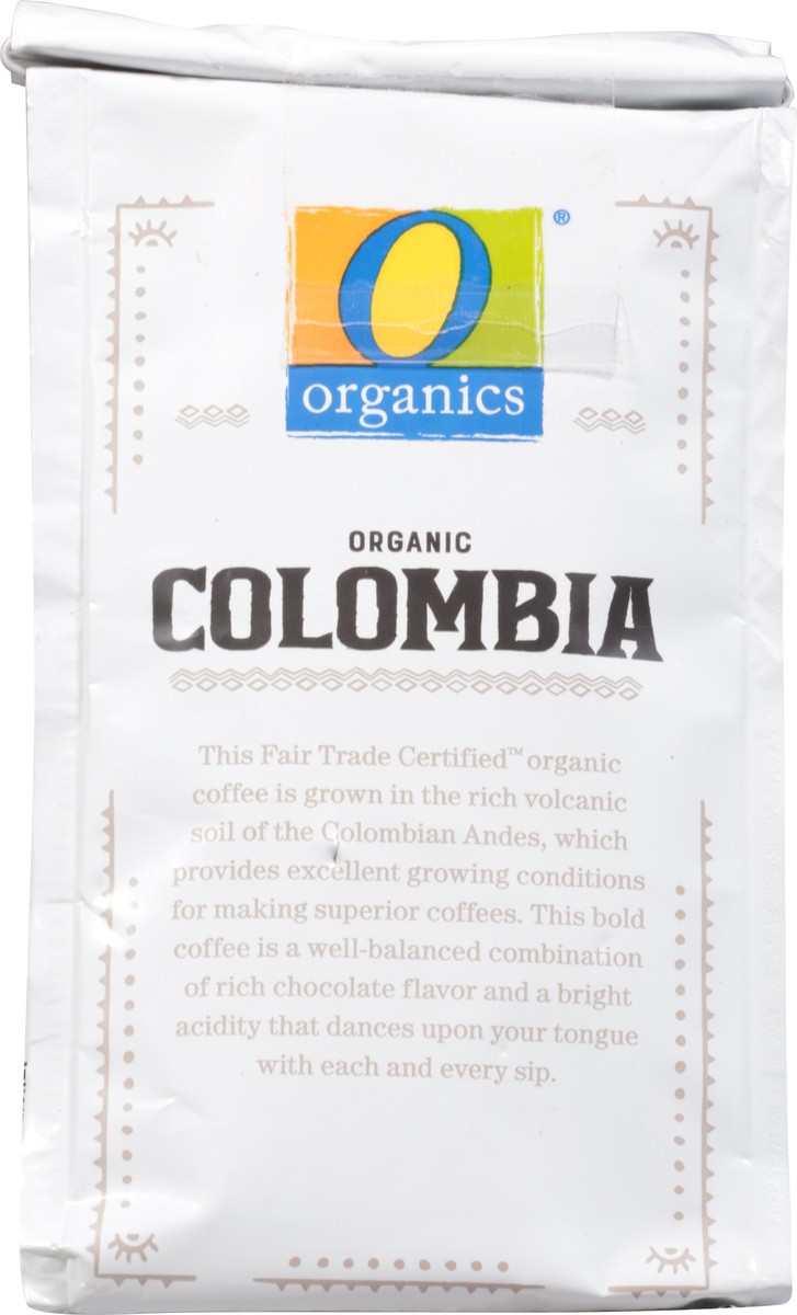 slide 5 of 9, O Organics Organic Coffee Ground Medium Roast Colombian, 10 oz