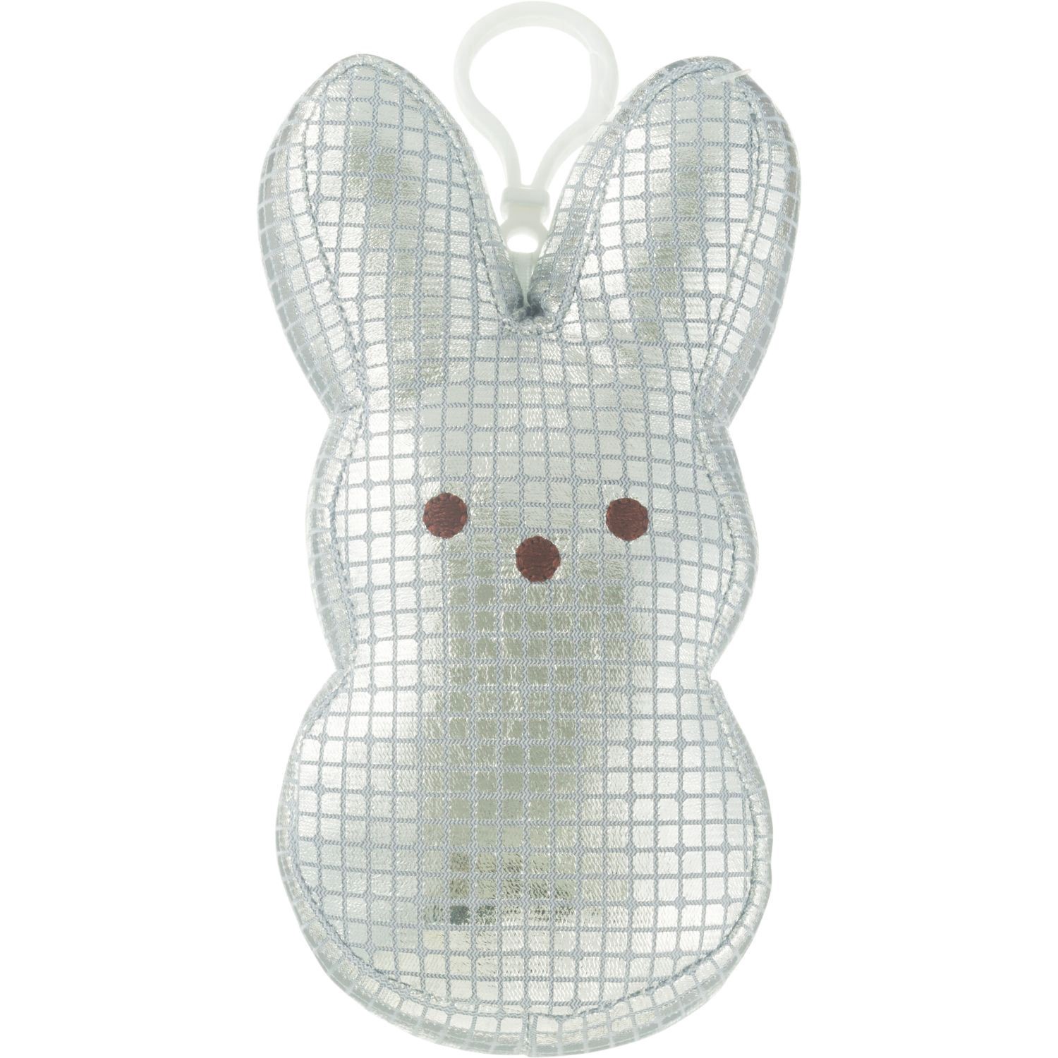 slide 1 of 1, DAN DEE - PLUSH Disco Bunny Plush Clip, 1 ct