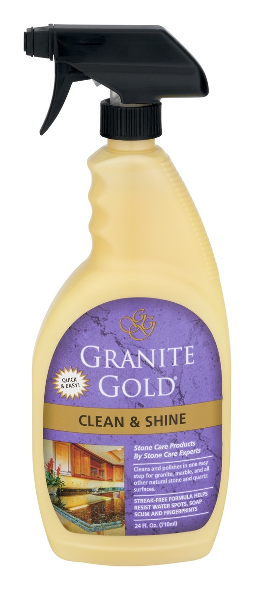 slide 1 of 1, Granite Gold Clean And Shine Cleaner Polisher, 24 fl oz