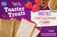 slide 1 of 1, Kroger Frosted Toaster Treats - Family Pack, 36 ct