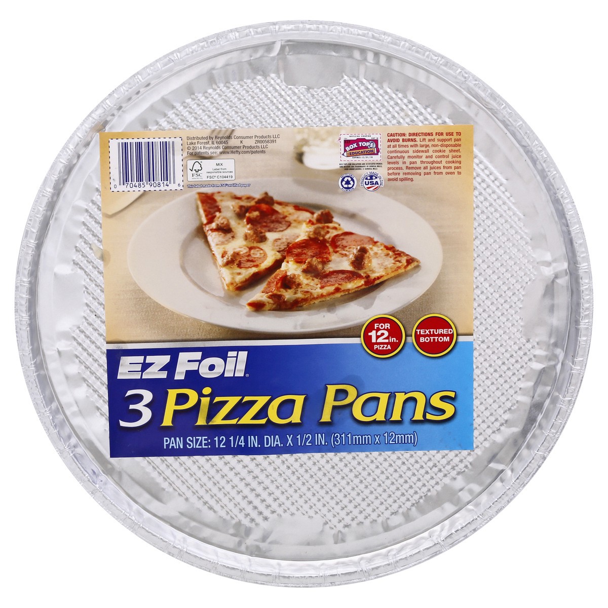 slide 1 of 11, Ez Foil Pizza Pan, 1 ct