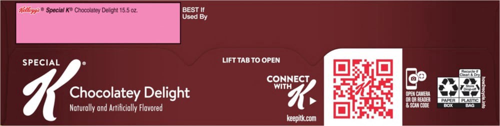 slide 2 of 6, Kellogg's Special K Chocolate Delight Cereal, 15.5 oz