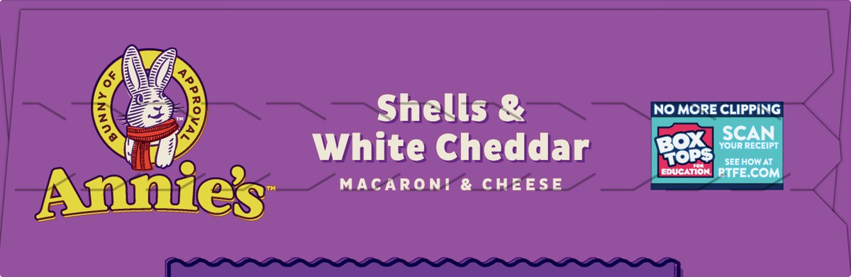 slide 12 of 12, Annie's Shells & White Cheddar Macaroni & Cheese 7.5 oz, 1 ct