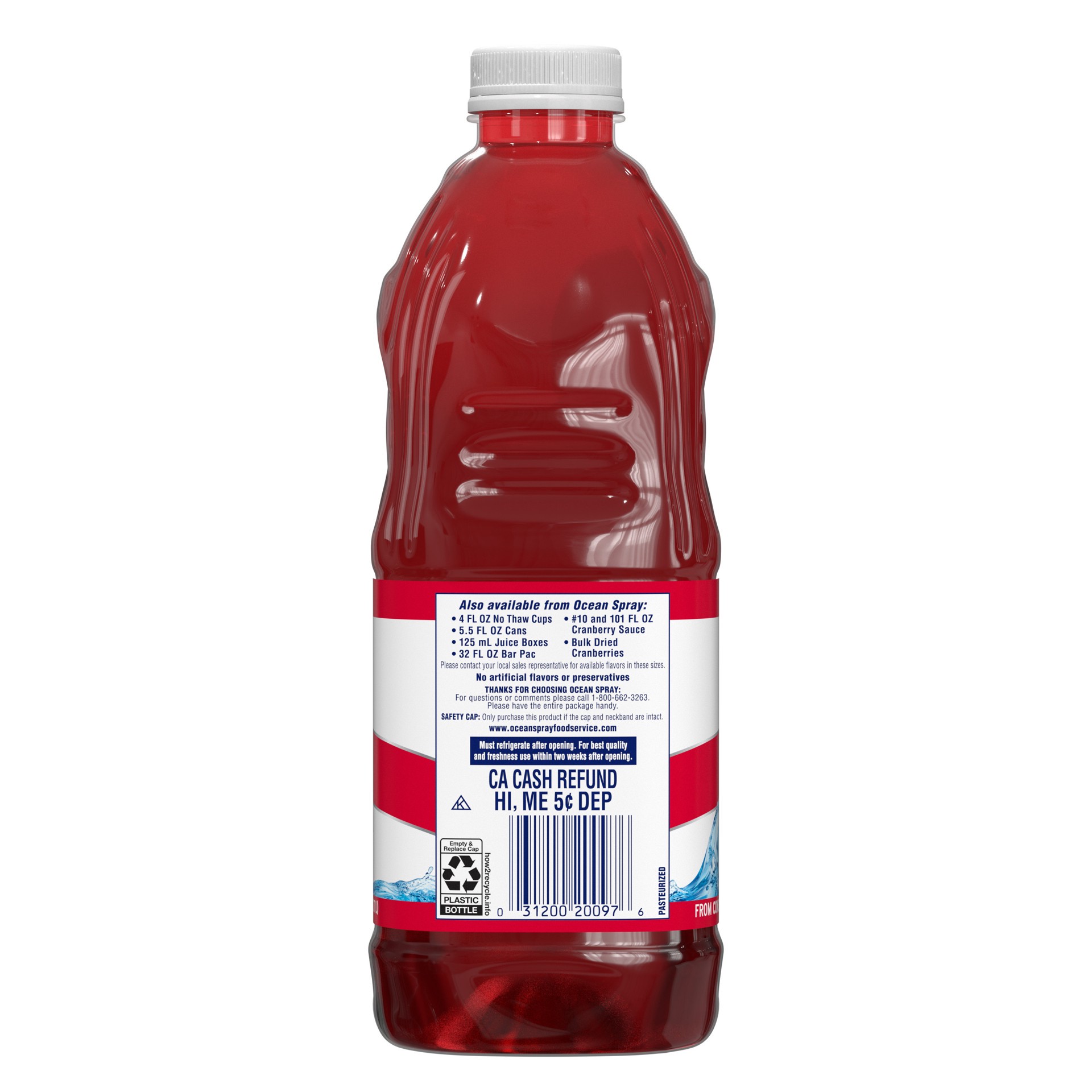 slide 2 of 6, Ocean Spray Cranberry Juice Cocktail - 60 oz, 1.8 liter