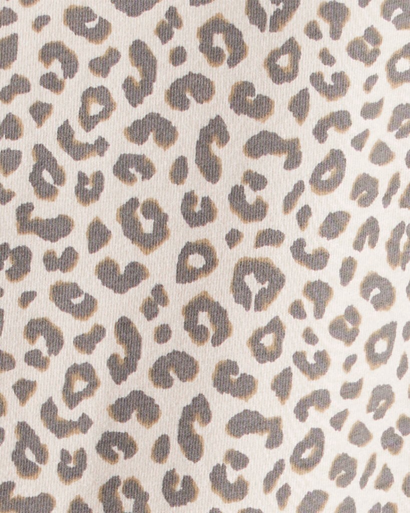 slide 3 of 3, Carter's Carters Girls Cotton Leopard Stretch Flare Leggings Multi 14, 1 ct