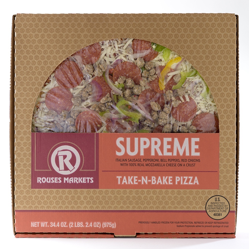 slide 1 of 1, Rouses Supreme Pizza, 35 oz