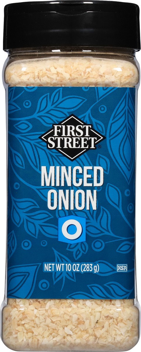 slide 2 of 12, Cb12 First Street Minced Onion, 10 oz