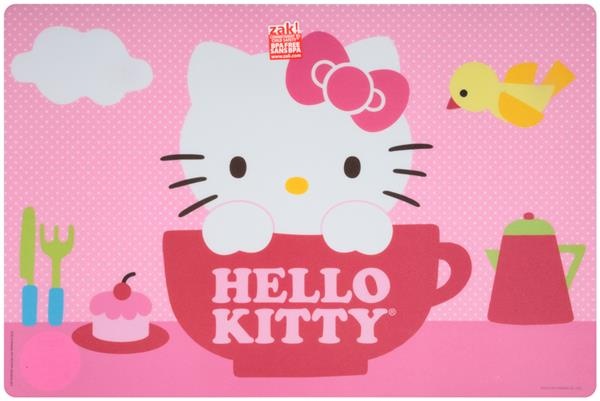 slide 1 of 1, Zak! Designs Hello Kitty Placemat, 1 ct