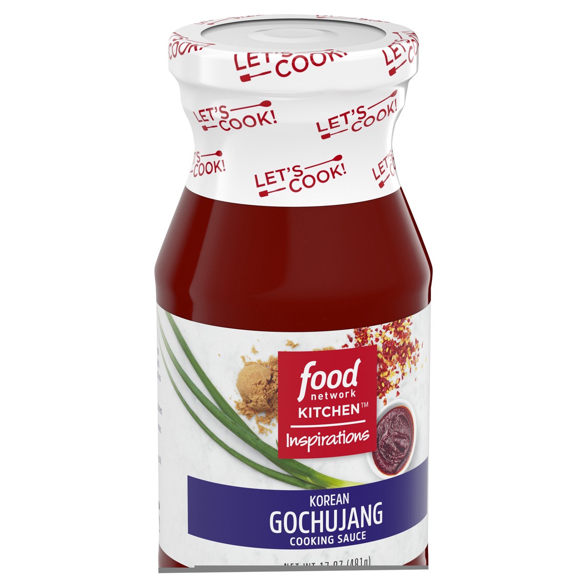 slide 3 of 13, Food Network Inspirations Korean Gochujang Cooking Sauce, 17 oz Bottle, 17 oz