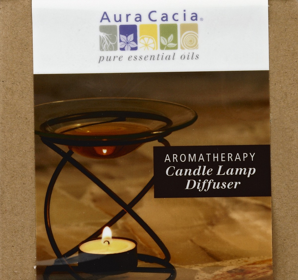 slide 1 of 7, Aura Cacia Candle Lamp Diffuser 1 ea, 1 ct