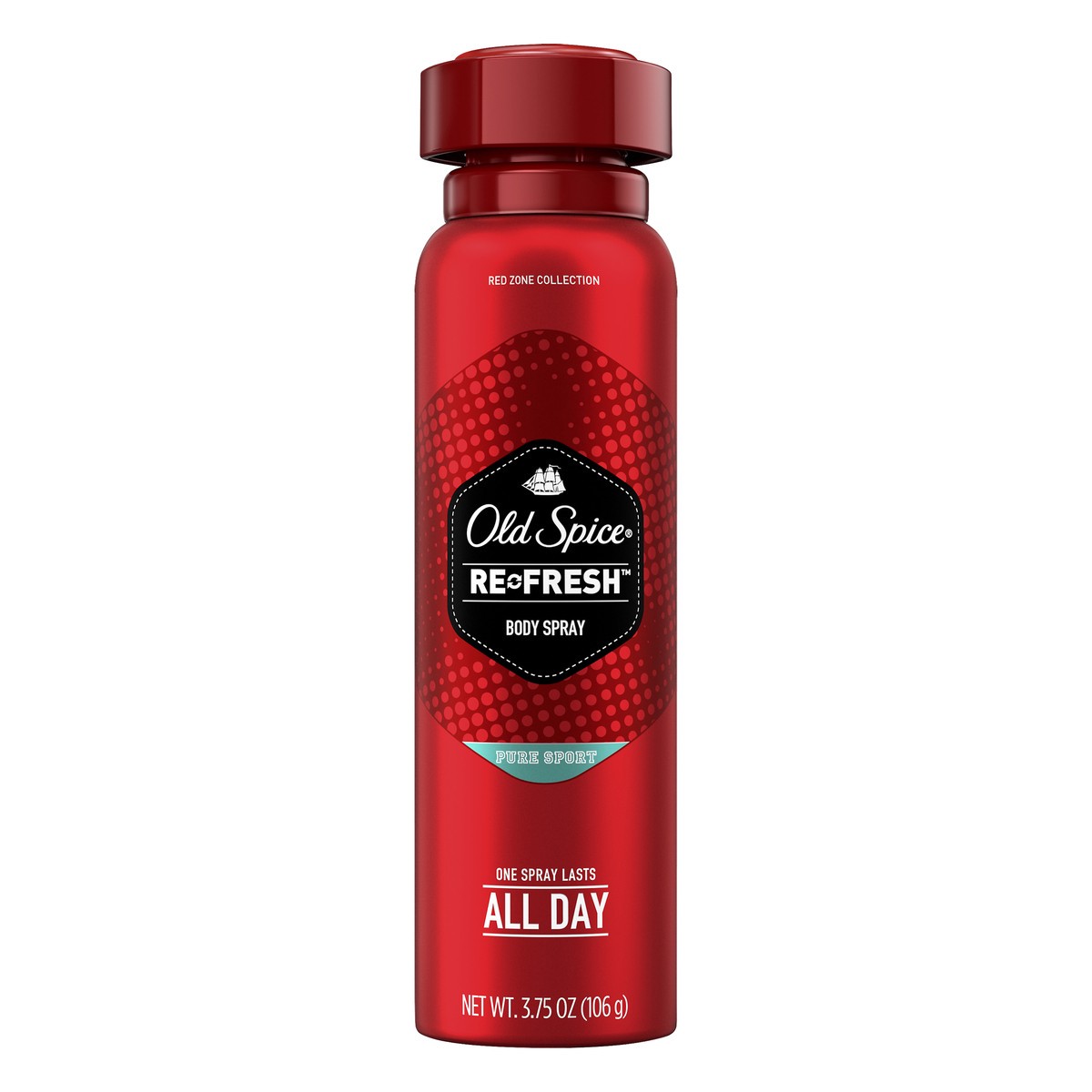 slide 1 of 4, Old Spice Pure Sport Body Spray 3.75 oz, 3.75 oz