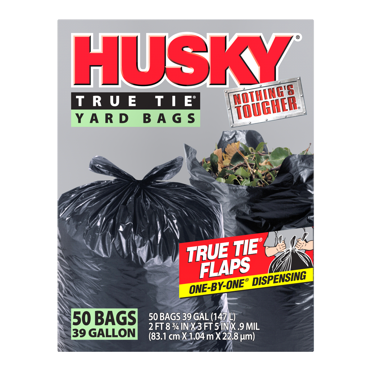 slide 1 of 6, Husky Yard Bag, 50 ct