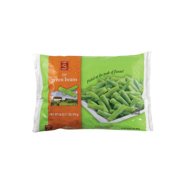 slide 1 of 1, Sunny Select, Frozen Whole Petite Green Beans, 16 oz