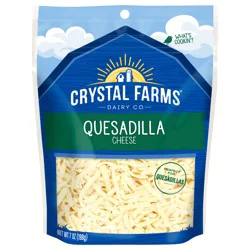 Crystal Farms Shredded Quesadilla Cheese, 7 oz