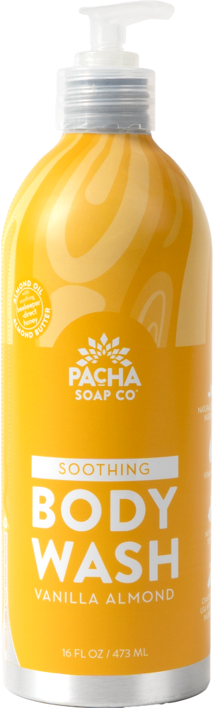 slide 1 of 1, Pacha Soap Co. Vanilla Almond Body Wash, 16 fl oz