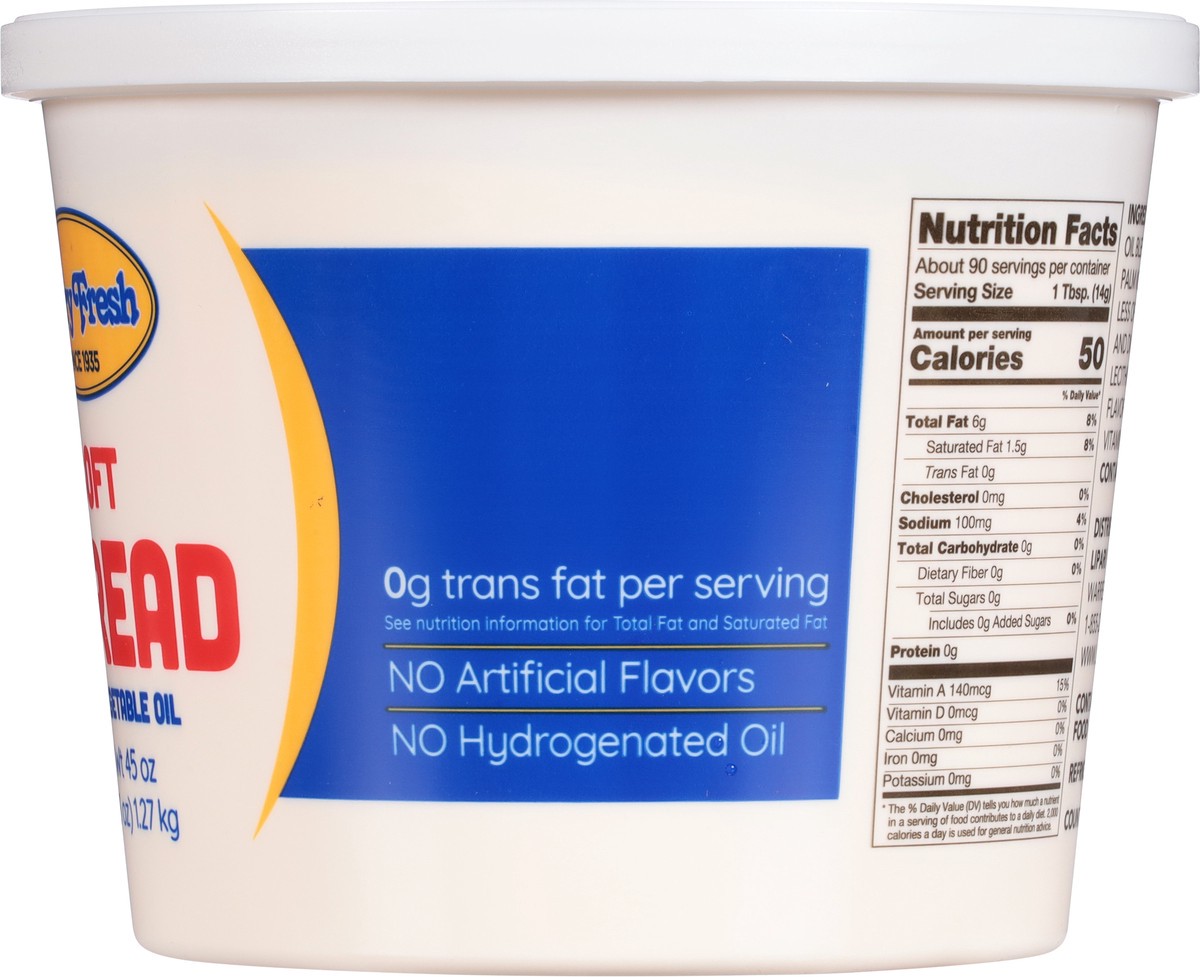 slide 8 of 9, Dairy Fresh Soft Spread 45 oz, 45 oz