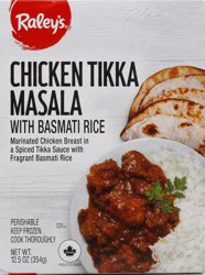 Raley's Chicken Tikka Masala With Basmati Rice 12.5 oz
