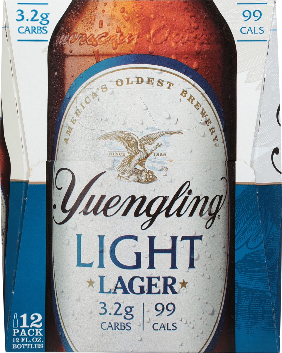 slide 7 of 9, Yuengling Light Lager Beer 12 - 12 fl oz Bottles, 12 ct; 12 oz