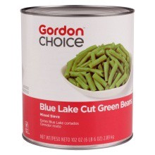 slide 1 of 1, GFS Cut Green Beans, 102 oz