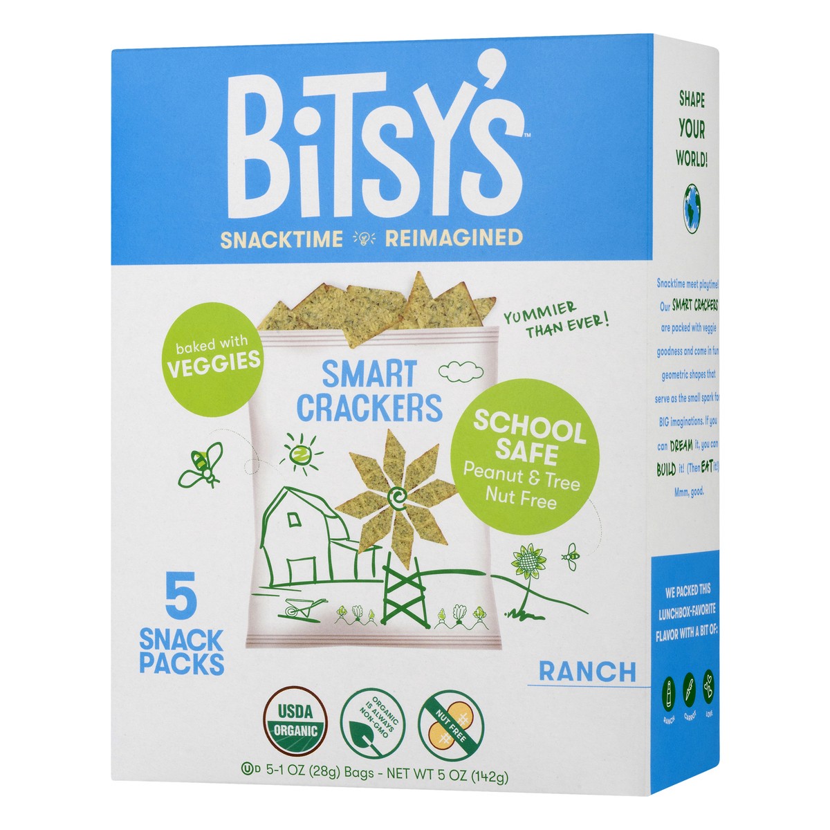 slide 4 of 11, Bitsy's Brainfood Garden Ranch Multipack, 5 oz