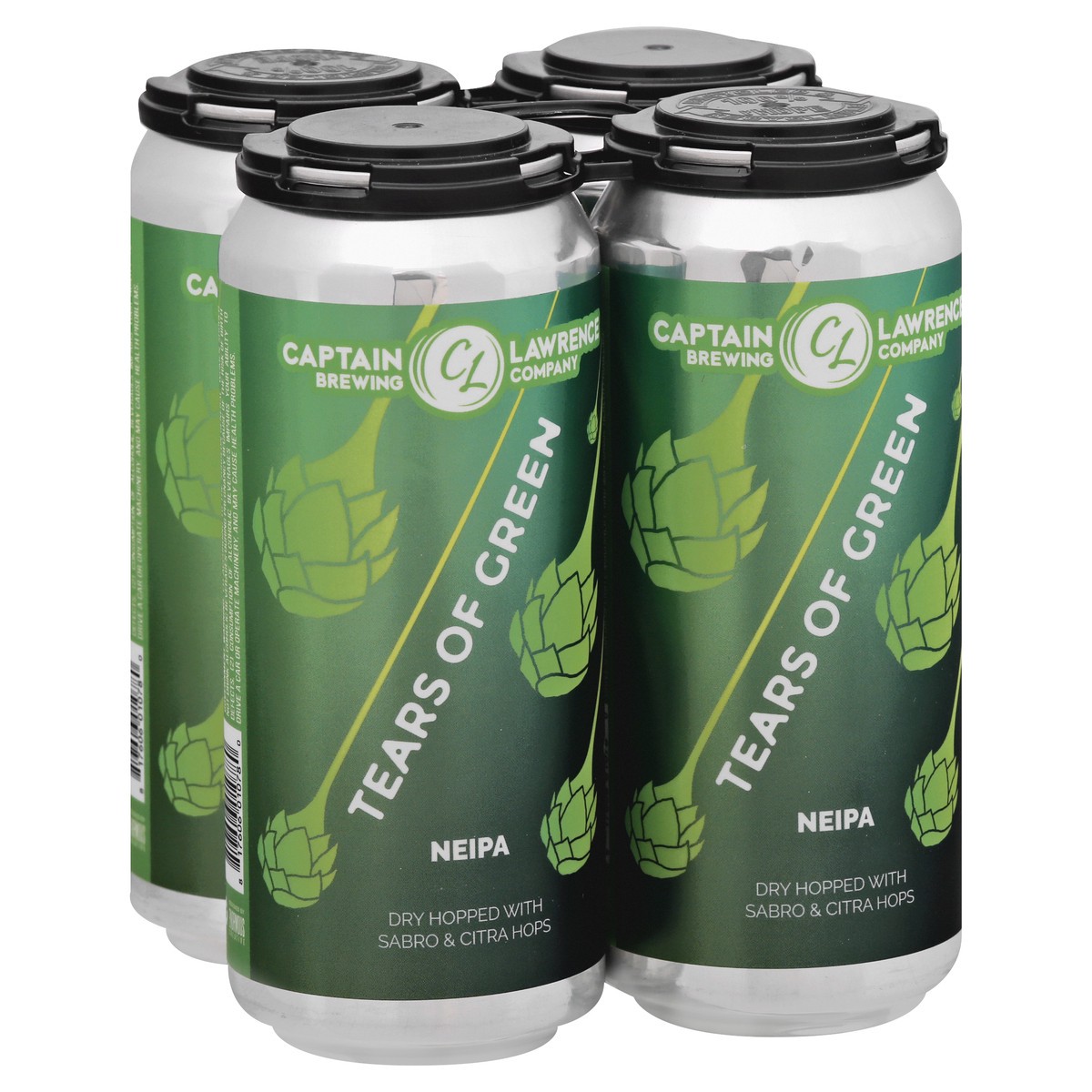 slide 4 of 11, Captain Lawrence Brewing Galactic Fog Double Dry Hop Ipa 4Pk, 48 oz