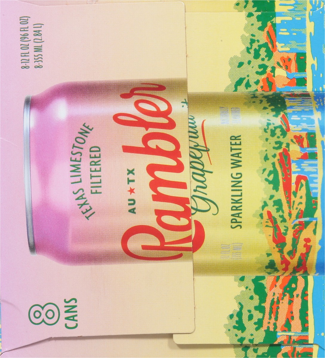 slide 13 of 15, Rambler Grapefruit Sparkling Water Can - 8 ct, 8 ct