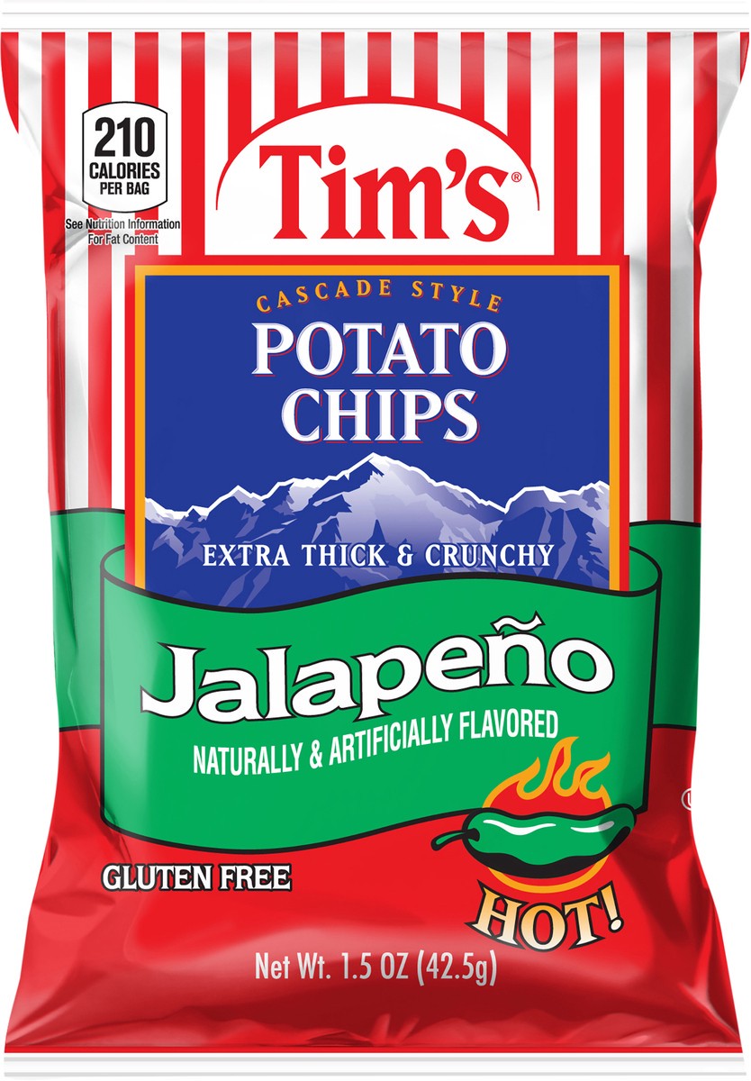 slide 3 of 7, Tim's Tims Cascade Jalapeno, 1.5 oz