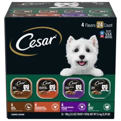 Cesar Classic Loaf in Sauce Poultry Selects Canine Cuisine 24 - 3.5 oz Trays