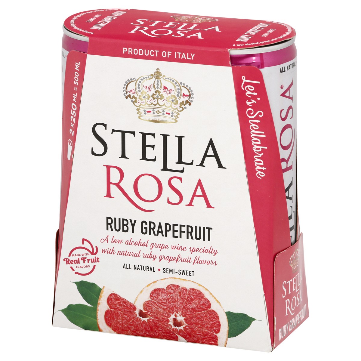 Stella Rosa Ruby Grapefruit Wine 2pk/250ml Cans 2 ct; 250 ml Shipt