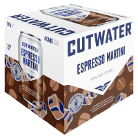 slide 4 of 5, Cutwater Spirits Espresso Martini 4/12C, 4 ct
