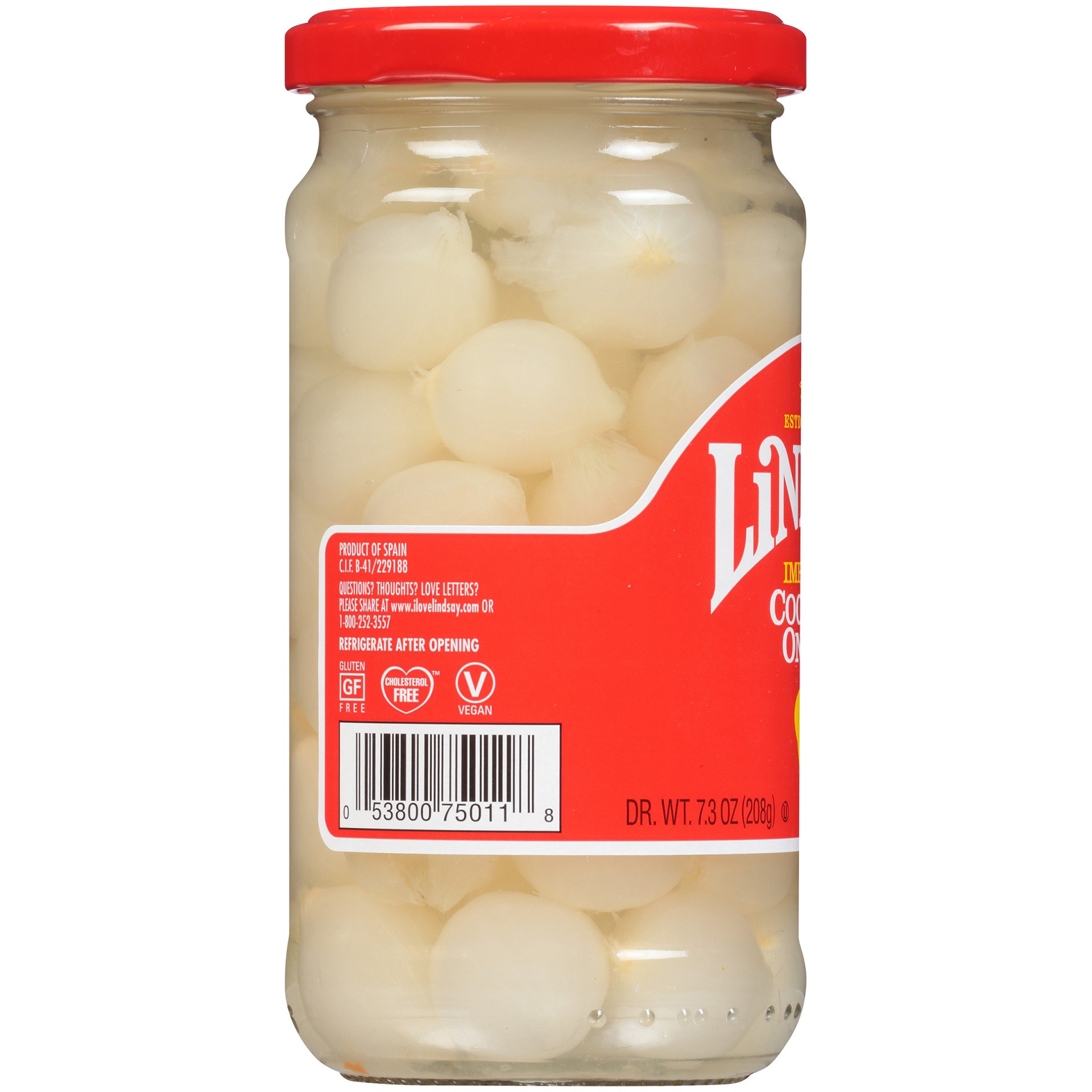 slide 2 of 6, Lindsay Cocktail Onions 7.3 oz, 7.3 oz