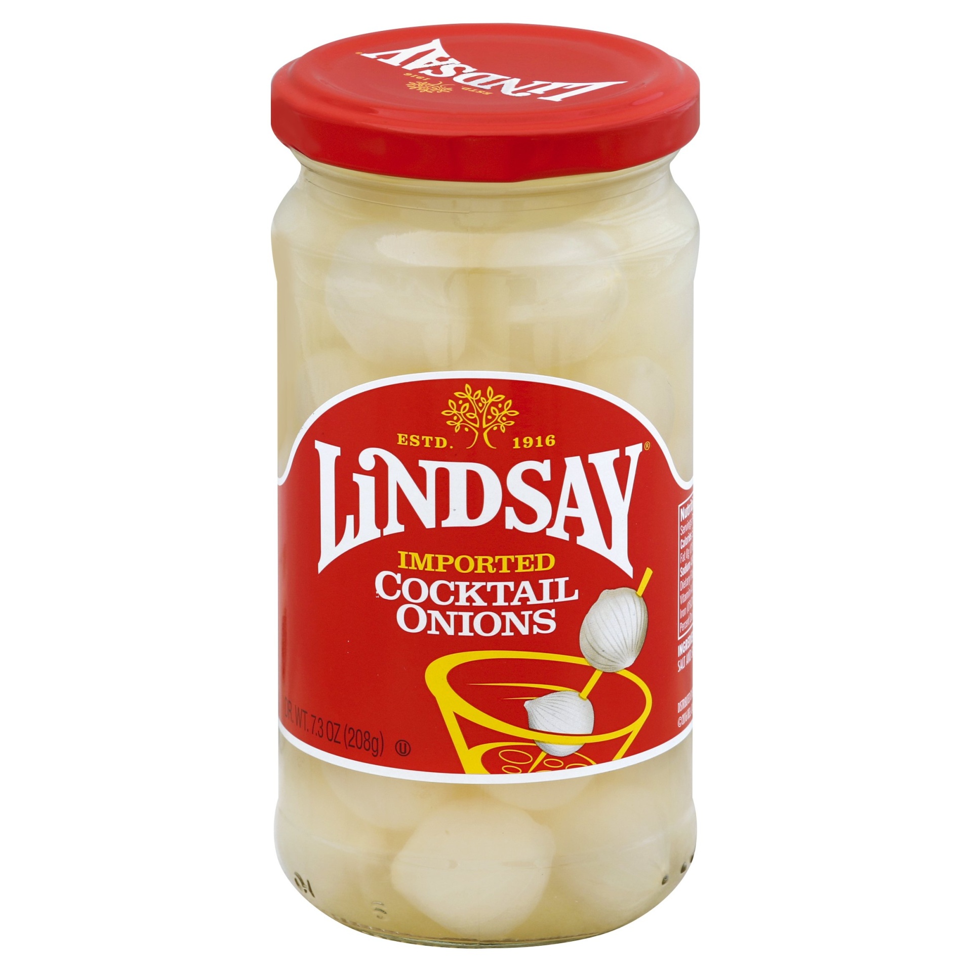 slide 1 of 6, Lindsay Cocktail Onions, 7.3 oz