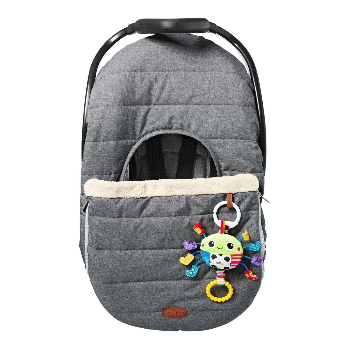 slide 21 of 21, JJ Cole Car Seat Cover - Grey, One Size